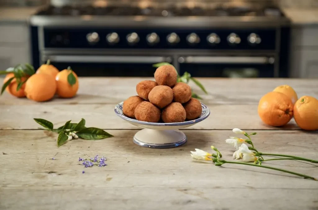 Siciliansk arancini med kött