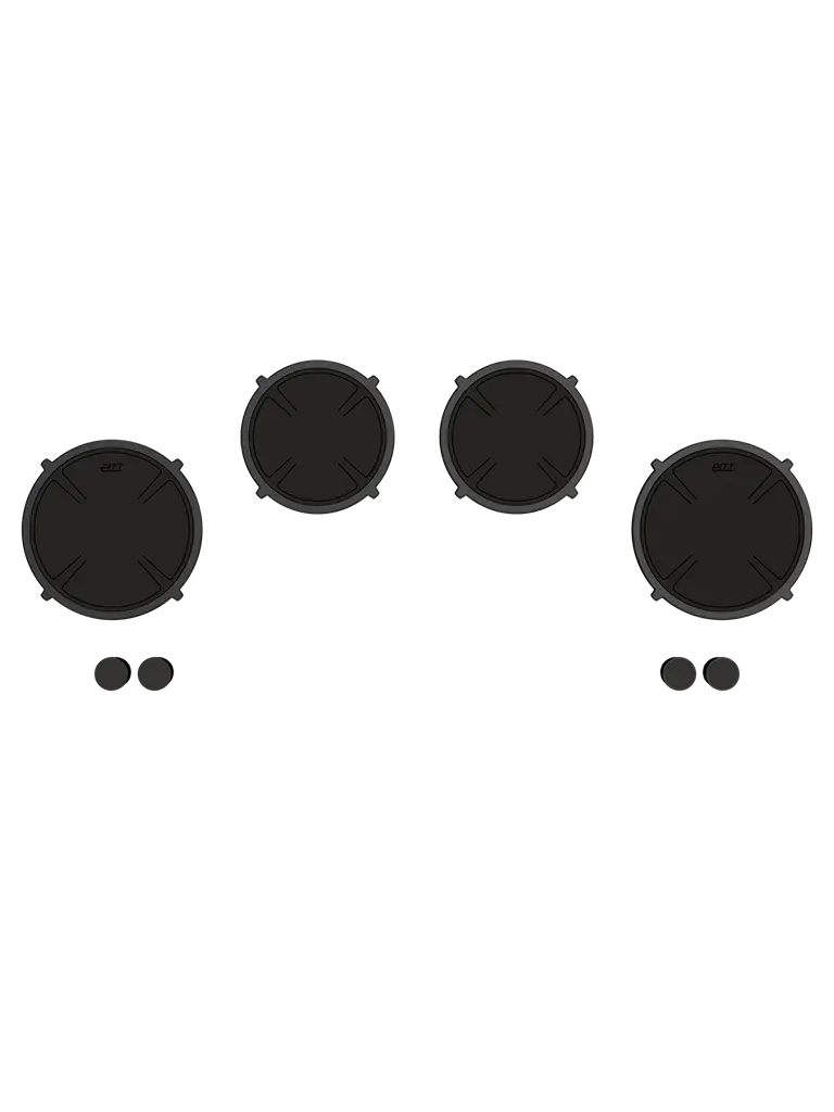 PITT Cooking Drum-I med 4 induktionszoner och Top Side vred